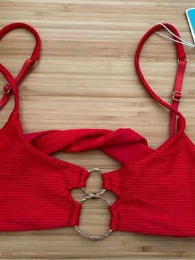 NWT! Beach Bunny Lexi tango bralette size Small
